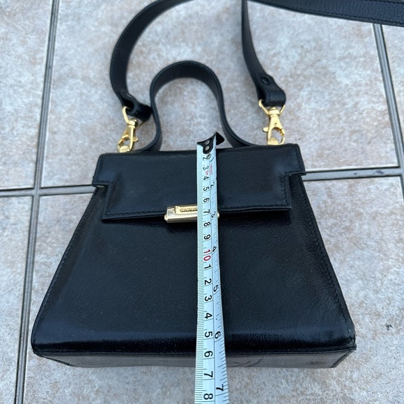 cacharel black leather crossbody - Picture 10 of 16